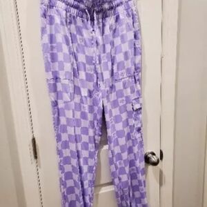 Juicy Couture Brand, Lilac Sky Color, Size Large Womans Pants.